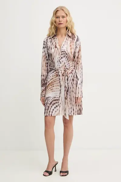 Guess košilové šaty YSALINE