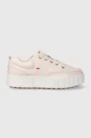 Sneakers boty Fila SANDBLAST béžová barva, FFW0060