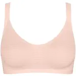SLOGGI ZERO FEEL AIR BRALETTE Dámská podprsenka, růžová, velikost