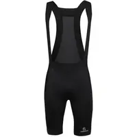 PROGRESS TORQMAN SHORTS BIB Pánské cyklistické kraťasy s kšandami, černá, velikost XXL