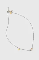 Stříbrný náhrdelník s horským křišťálem Answear.LAB