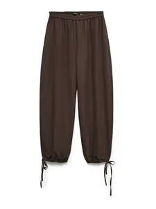 VERO MODA Nohavice 'VMLeia'  tmavohnedá