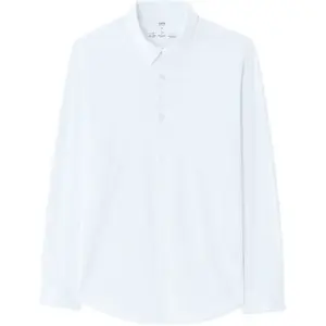 CELIO NAPERFORM Pánska strečová košeľa, biela, veľkosť