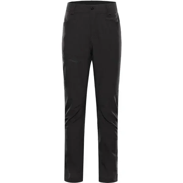 ALPINE PRO BUFAR Pánske outdoorové nohavice, čierna, veľkosť