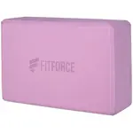 Fitforce YOGA BLOCK Joga blok, fialová, veľkosť
