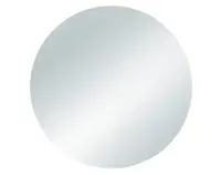 Nástěnné zrcadlo Esra 50 cm, bílé