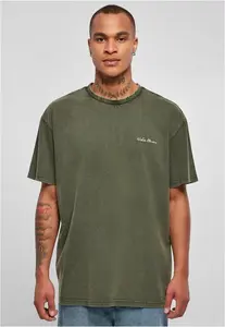 Oversized Small Embroidery Tee bottlegreen