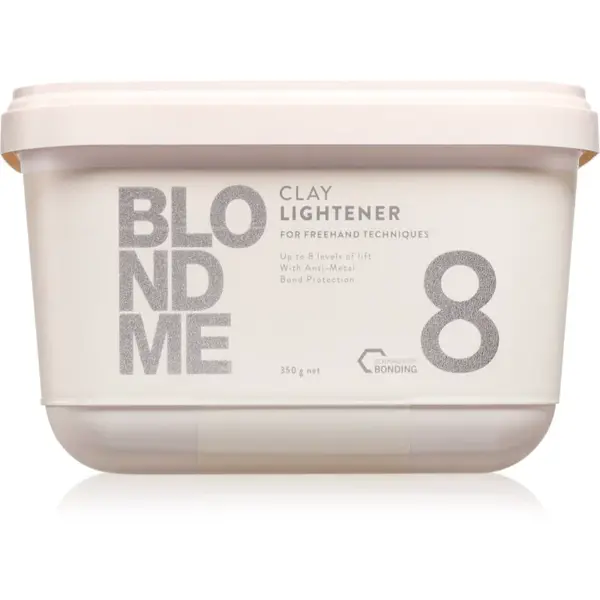 Schwarzkopf Professional Blondme Clay Lightener 8 zosvetľujúci púder pre blond vlasy 350 g
