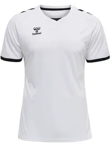 Hummel Funkčné tričko 'Core Volley'  čierna / biela