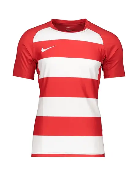 NIKE Funkčné tričko  červená / biela