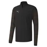 PUMA Funkčné tričko  hnedá / čierna