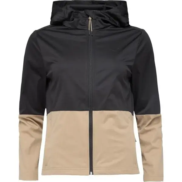 Willard LORINA Ľahká dámska softshellová bunda, čierna, veľkosť