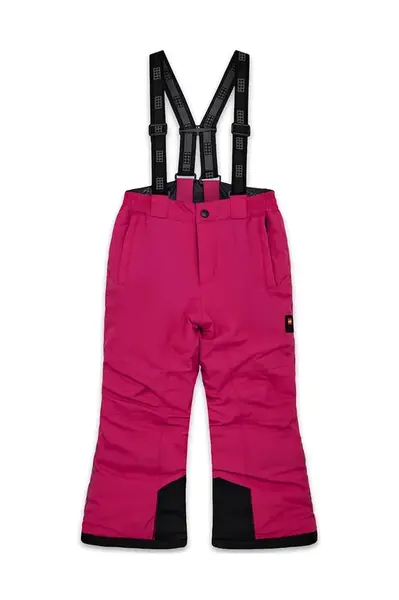 Dětské zimní sportovní kalhoty Lego Wear fialová barva