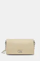 Kabelka Calvin Klein béžová barva, K60K612806