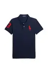 Dětská bavlněná polokošile Polo Ralph Lauren