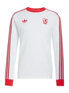ADIDAS PERFORMANCE Funkčné tričko 'LFC'  červená / biela