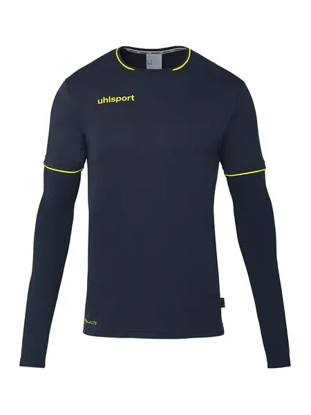 UHLSPORT Funkčné tričko  tmavomodrá / žltá