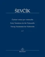 Čtyřicet variací pro violoncello op. 3 - Otakar Ševčík, Tomáš Jamník
