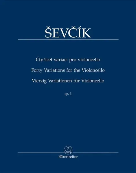 Čtyřicet variací pro violoncello op. 3 - Otakar Ševčík, Tomáš Jamník