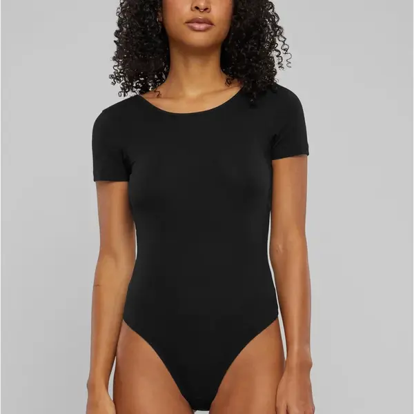 Women's Organic Stretch Jersey Body - Black