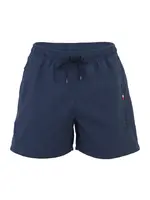 Tommy Hilfiger Underwear Plavecké šortky 'Ithaca'  tmavomodrá / tmavomodrá / čierna / biela