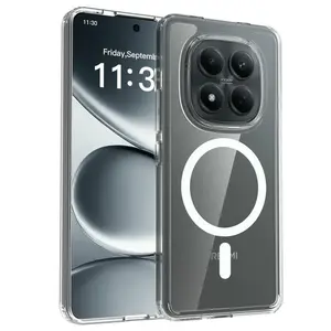 Magsafe Clear obal, Xiaomi Redmi Note 15 Pro 4G, průhledný