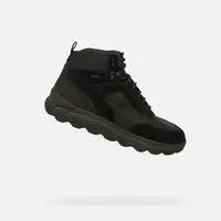Men's Black Ankle Boots Geox Spherica 4X4 B ABX - Men