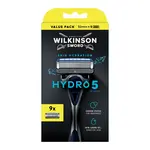 Wilkinson Sword Holicí strojek Hydro 5 Skin Protection + 9 hlavic