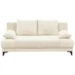 MID.YOU ROZKLÁDACÍ POHOVKA, textil, bílá