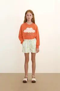 Tinycottons Detská bavlnená mikina Tinycottons TINY&TINY GRAPHIC SWEATSHIRT