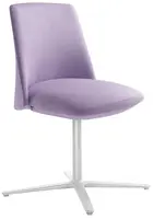 LD SEATING Konferenční křeslo MELODY DESIGN 770, F25-N0, kříž hliník bílý