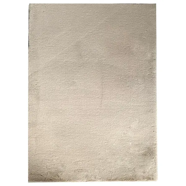 KOBEREC S VYSOKÝM VLASEM, 70/130 cm, béžová