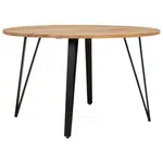 Livetastic JÍDELNÍ STŮL, akácie, černá, barvy akácie, 130/130/76 cm