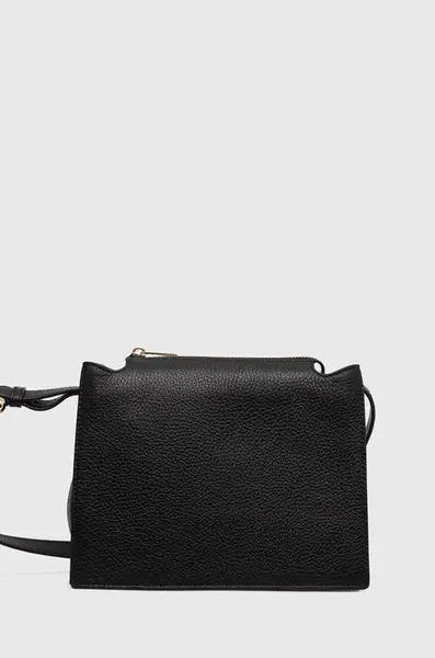 Kožená kabelka Furla černá barva, WB01275 HSF000 O6000