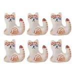 6Pcs Handmade Porcelain Beads