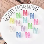 UV Plating Transparent Acrylic European Beads