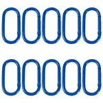 10Pcs Alloy Spring Gate Rings