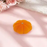 1Pc Flocking Jewelry Boxes