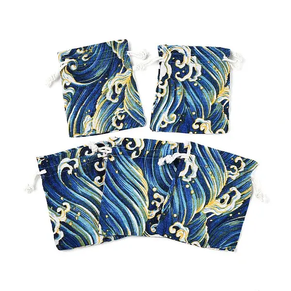 Burlap Packing Pouches