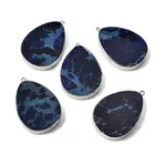 Synthetic Imperial Jasper Pendants