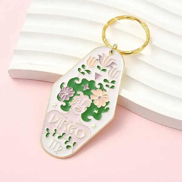 Alloy Enamel Keychains