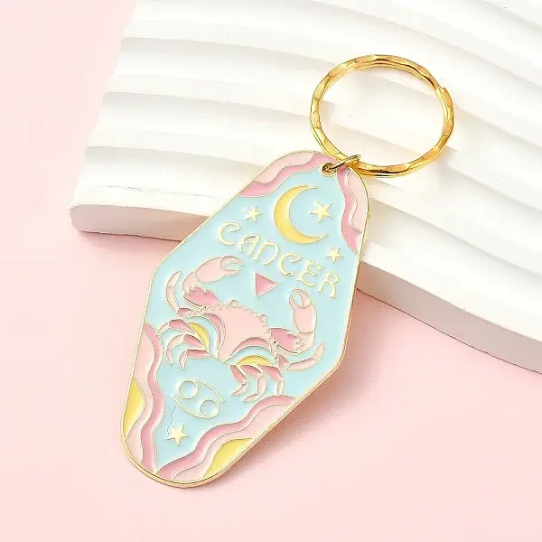 Alloy Enamel Keychains