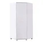 Rohová šatní skříň Maximus M34 Barva korpusu: Bílá