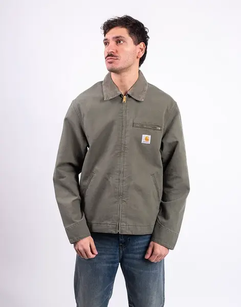 Carhartt WIP Detroit Jacket Leaf/Leaf stone canvas S