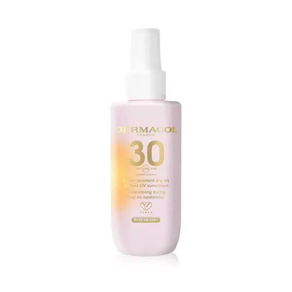Dermacol Vodeodolný suchý olej SPF30 v spreji