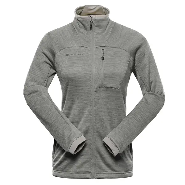 Dámská rychleschnoucí mikina alpine pro onneca 3 šedá m