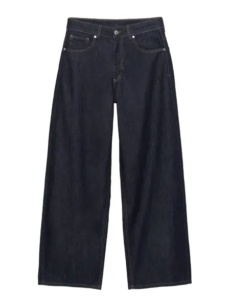 Pull&Bear Džínsy  námornícka modrá