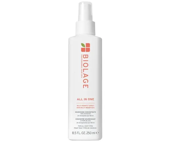 Multifunkční sprej pro všechny typy vlasů Biolage All-In-One Multi-Benefit Spray - 250 ml + dárek zdarma