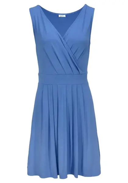 BEACH TIME Plážové šaty  dymovo modrá