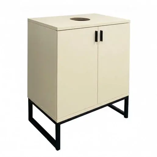 Ceramia Easy skrinka pod umývadlo bez umývadla 60x73x36 cm jasmín mat EASYUMDJ